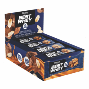 Barra Best Whey Peanut Caramel 12X33G