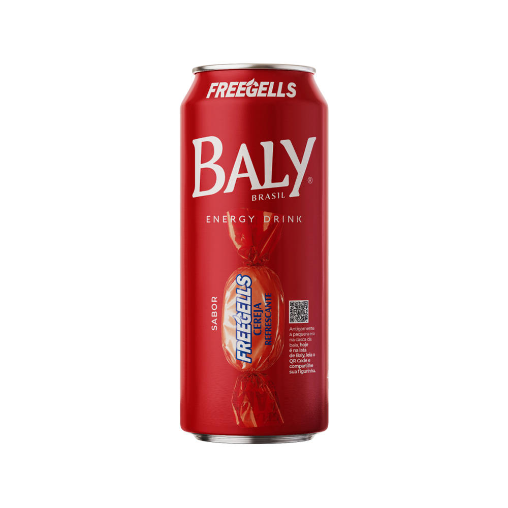 Energético Baly Lata Cereja 6X473ML