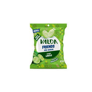 Pastilha Valda Friends Limão Sachê 10x25g