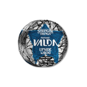 Pastilha Valda Stranger Things Menta Freeze Lata 10x50g
