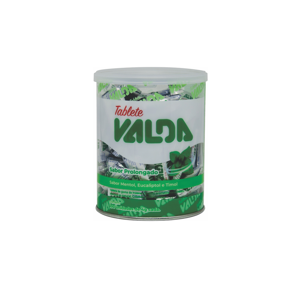 Valda Tablete Pote 100 unidades