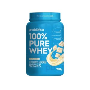 Probiótica 100% Pure Whey Chocolate Branco 900g