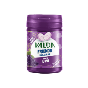 Pastilha Valda Friends Uva Pote 6x50g