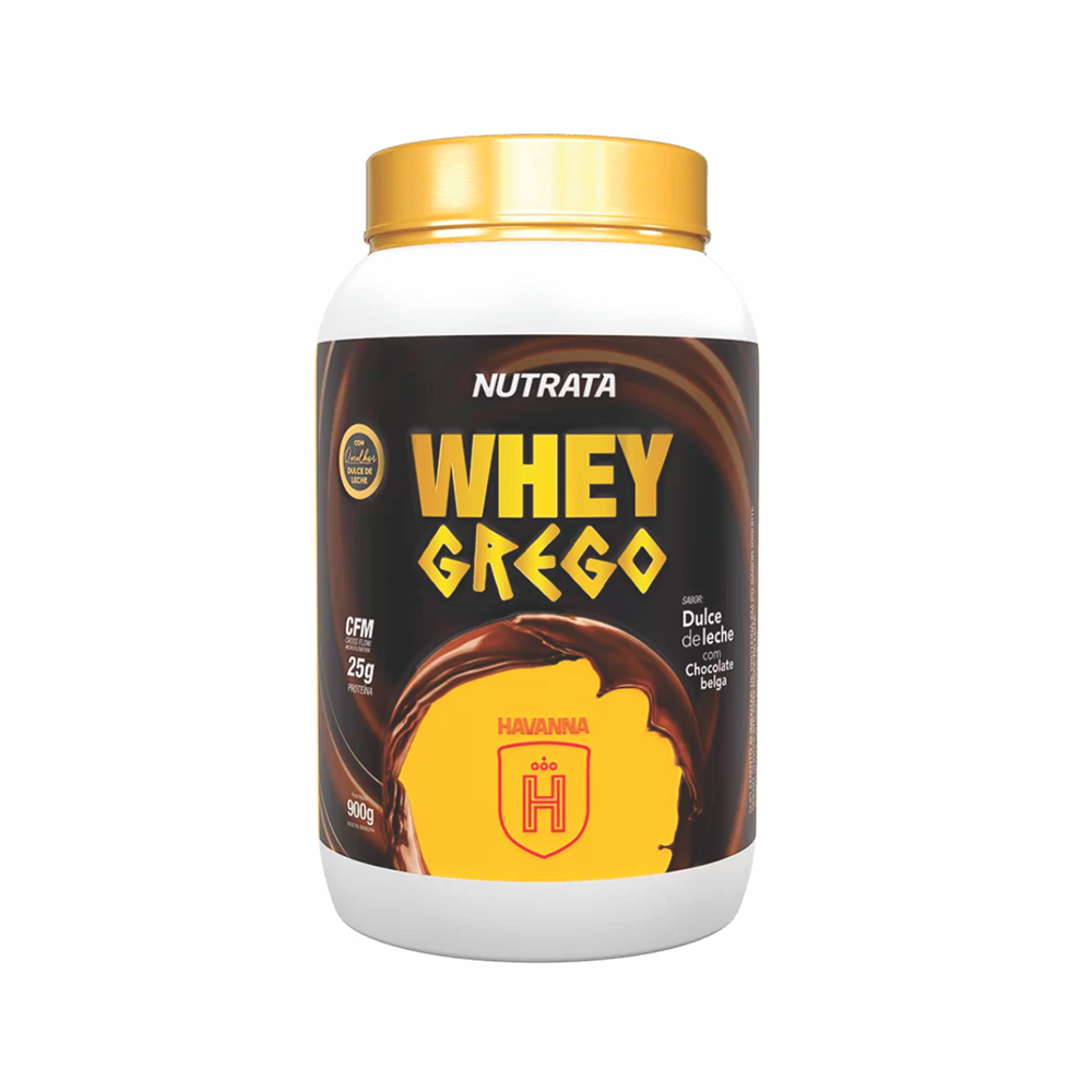 Whey Grego Dulce De Leche Com Chocolate Belga Havana 900G