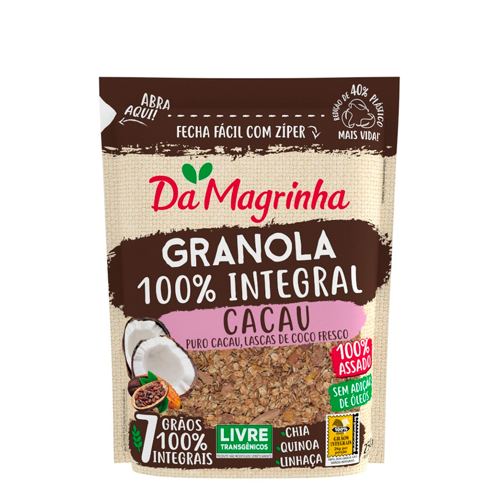 Granola Da Magrinha Cacau 250g Rika Distribuidora